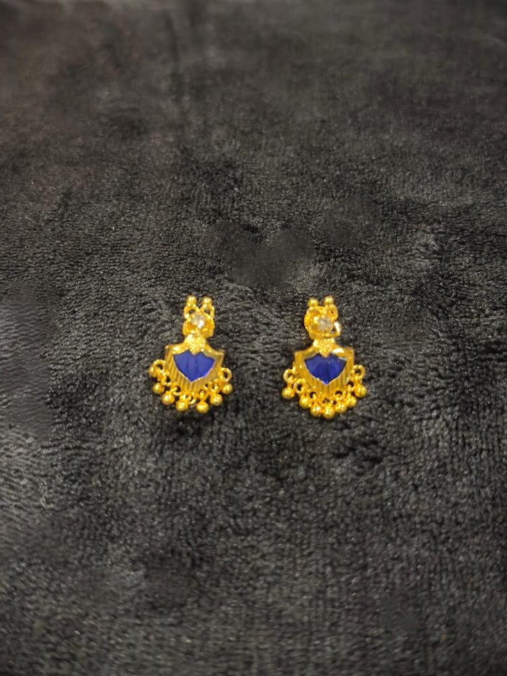 Palakka Studs - Blue