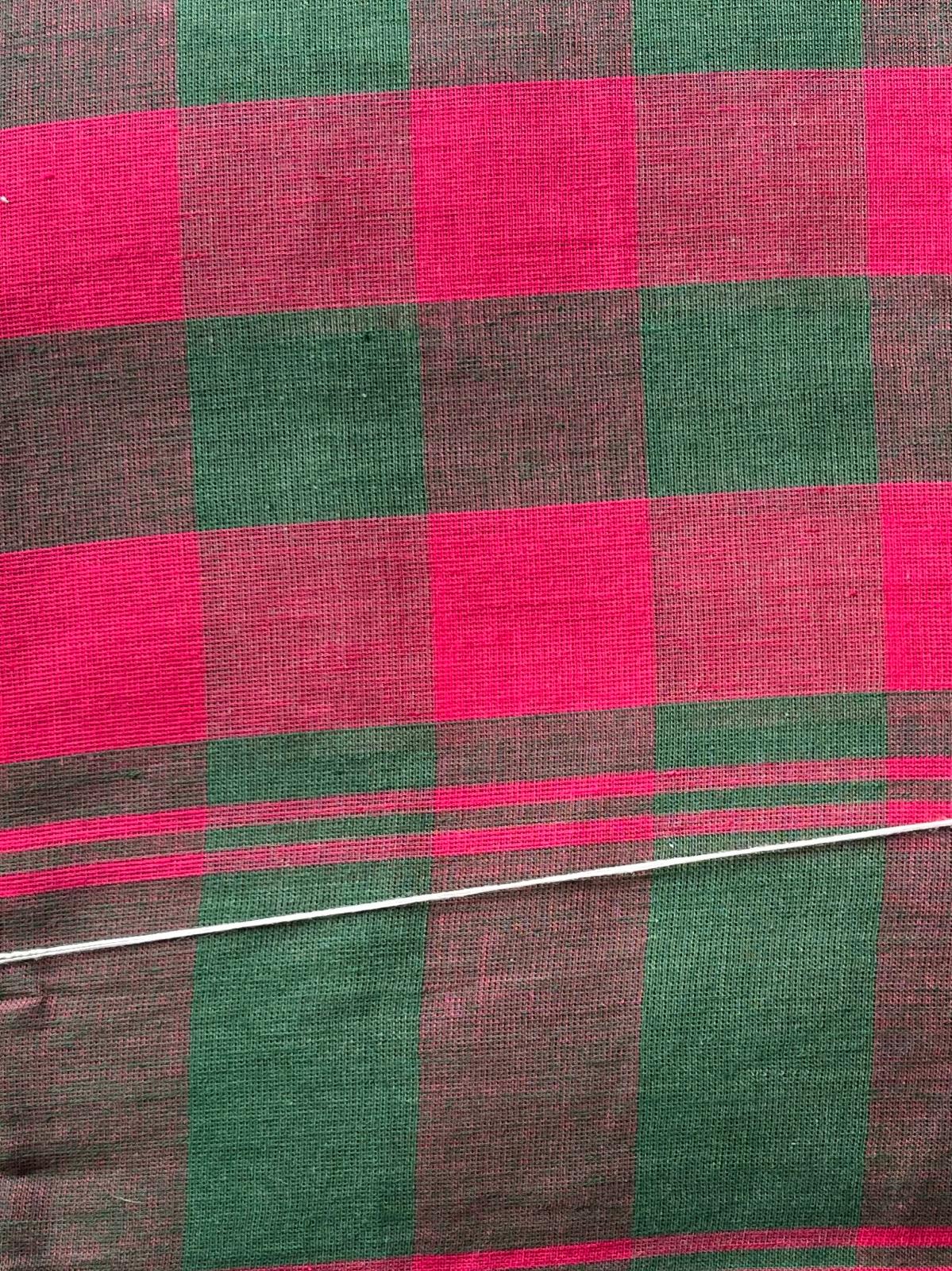 Dance Practice Saree - Pink & Green