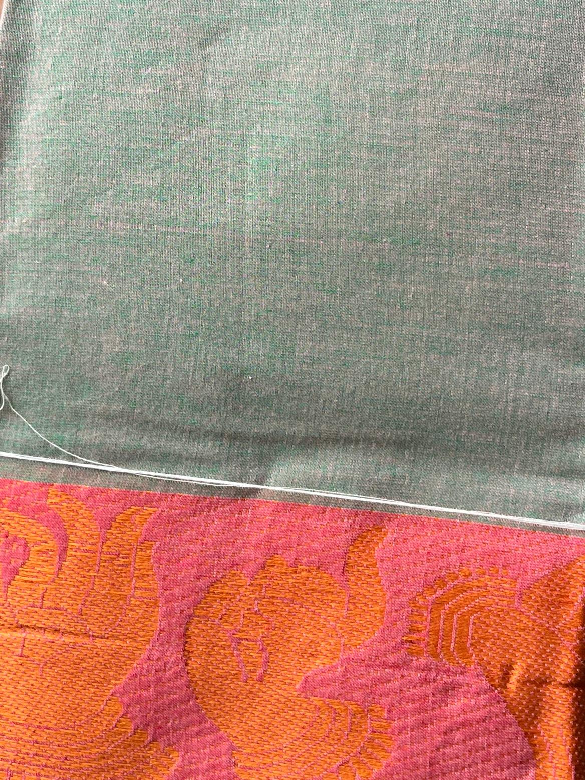 Dance Practice Saree - Light Green