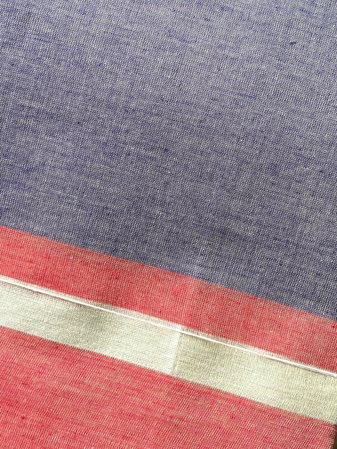 Dance Practice Saree - Indigo Blue