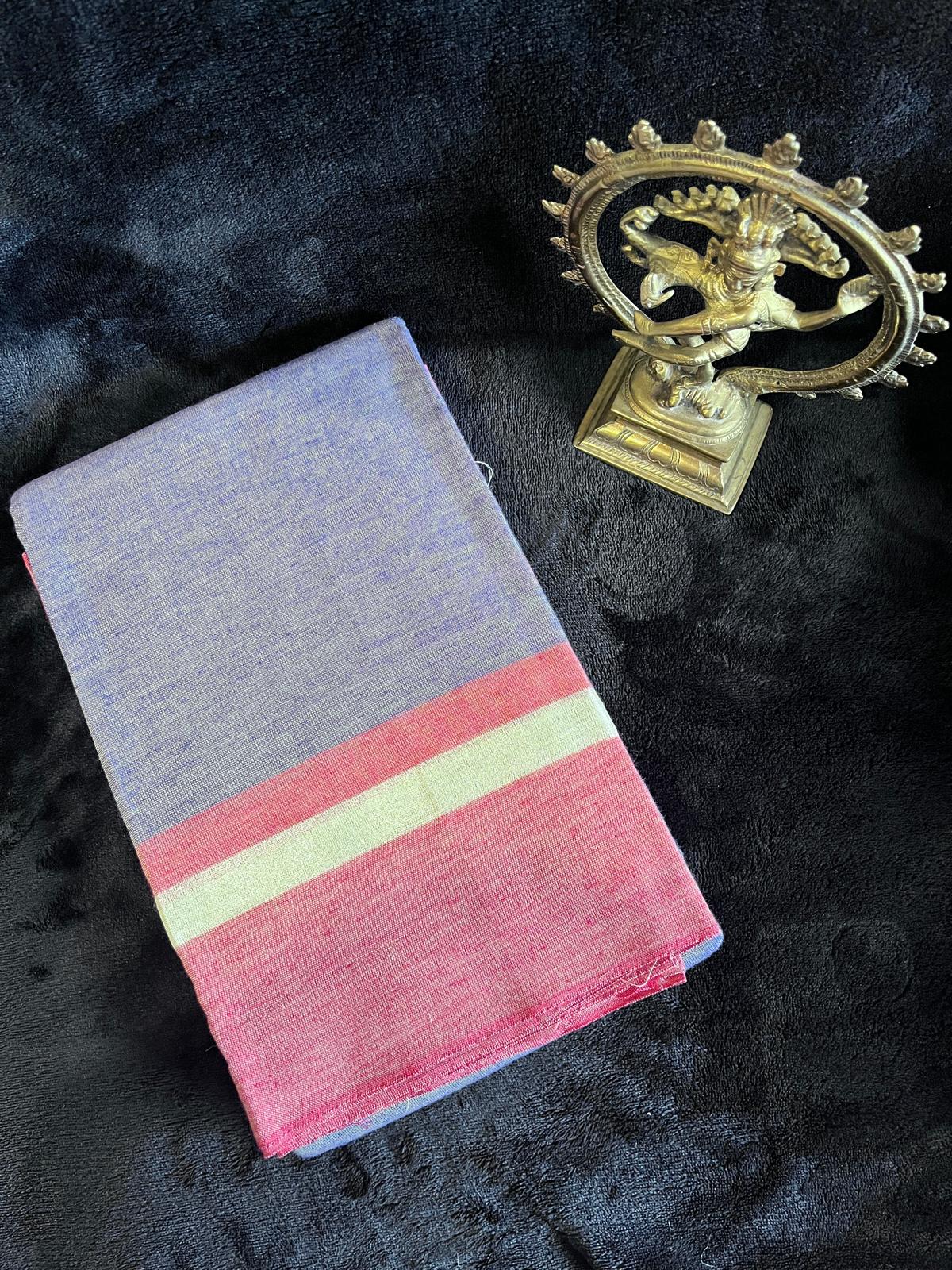 Dance Practice Saree - Indigo Blue