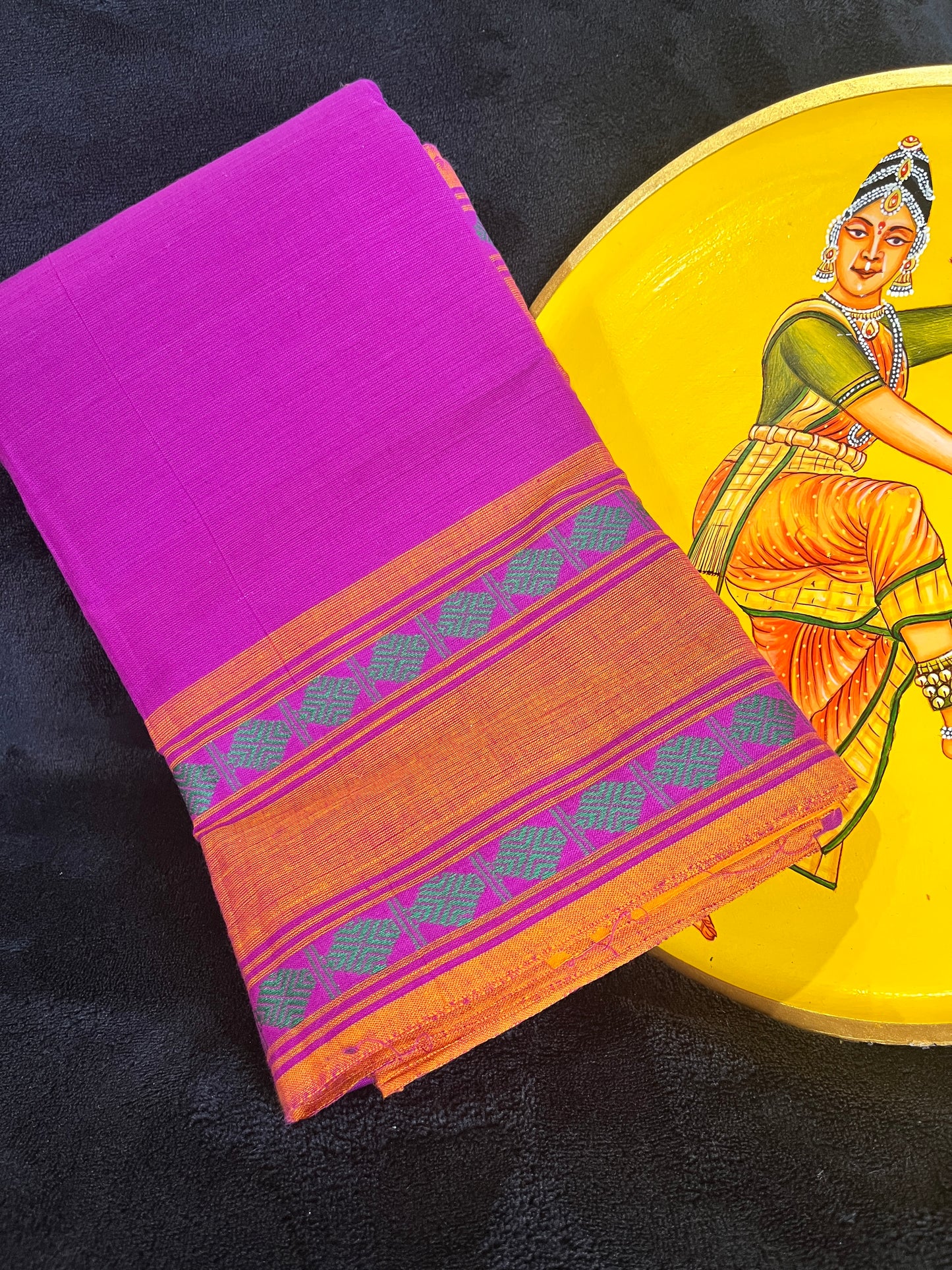 Dance Practice Saree - Purple (Vadamalli shade)