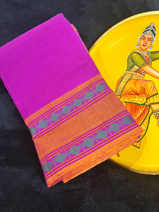 Dance Practice Saree - Purple (Vadamalli shade)