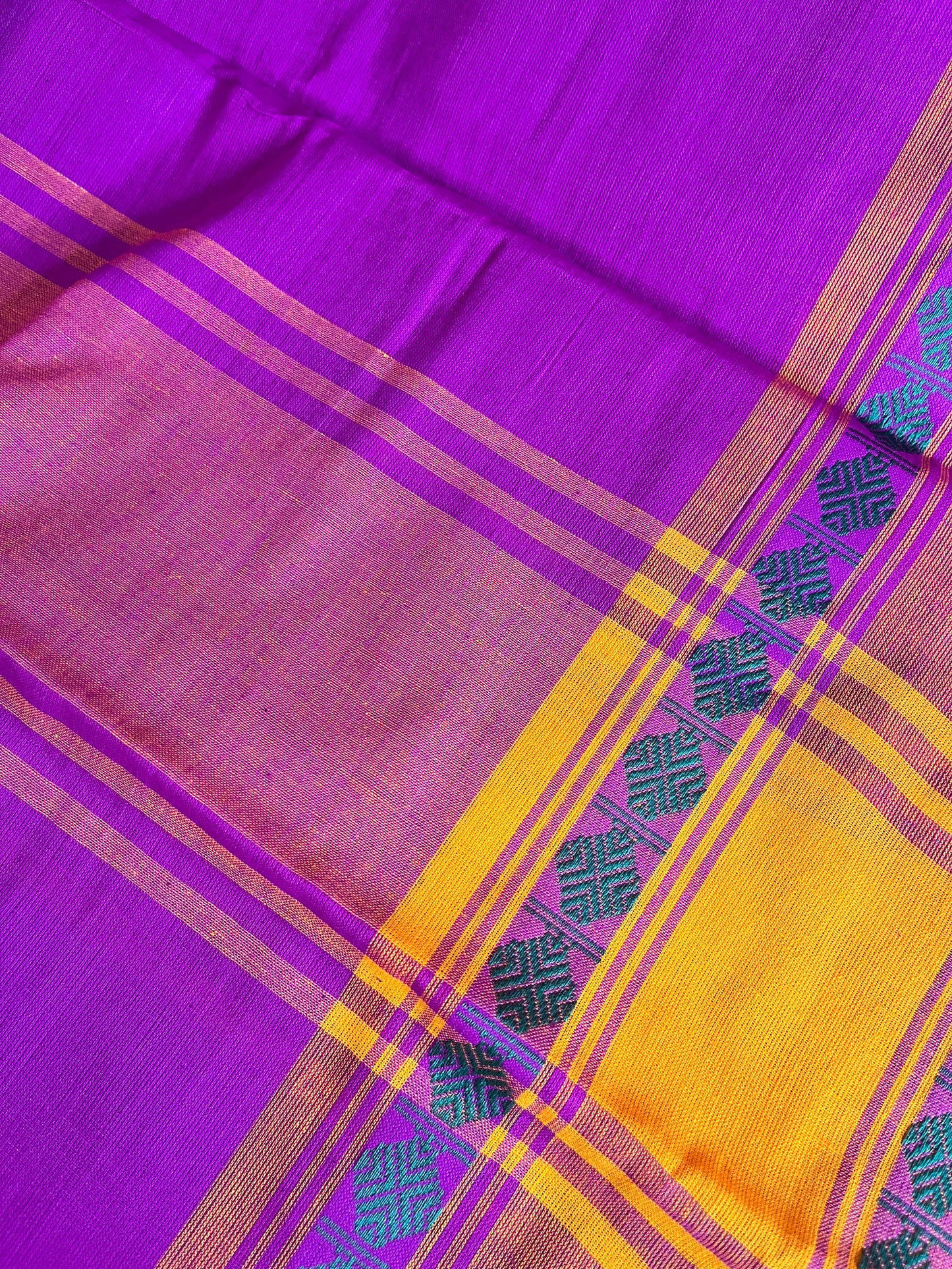 Dance Practice Saree - Purple (Vadamalli shade)