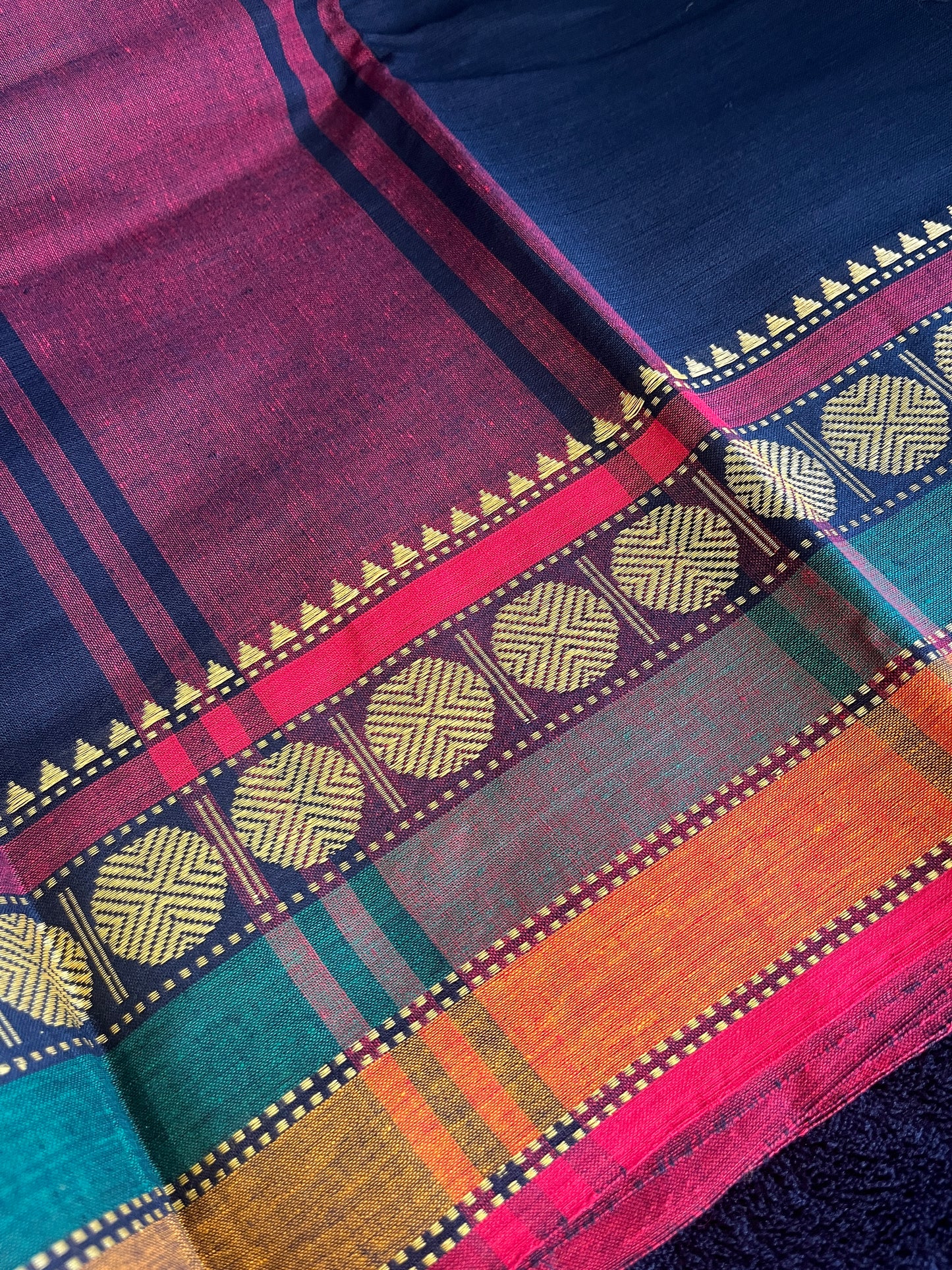 Dance Practice Saree - Black