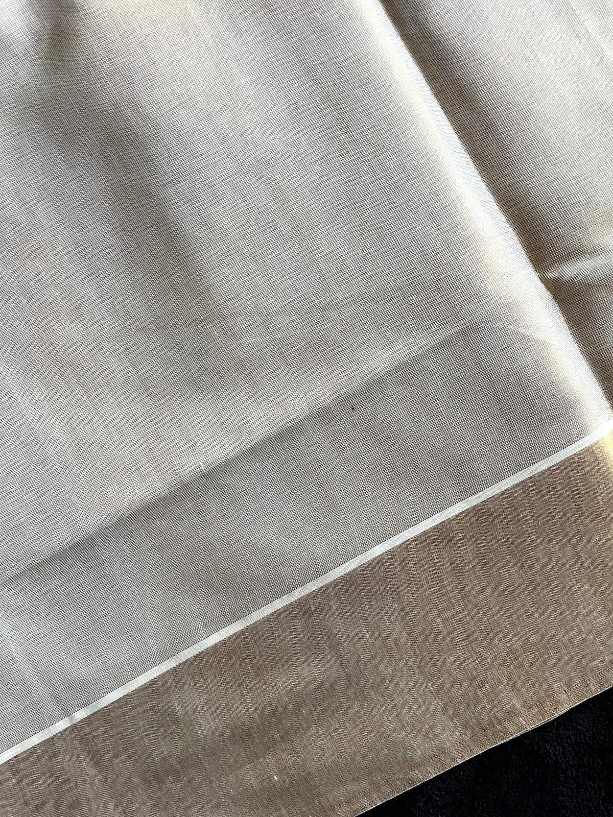 Tissue Saree - Gold Kasavu with Beautiful Motifs on Pallu & Body