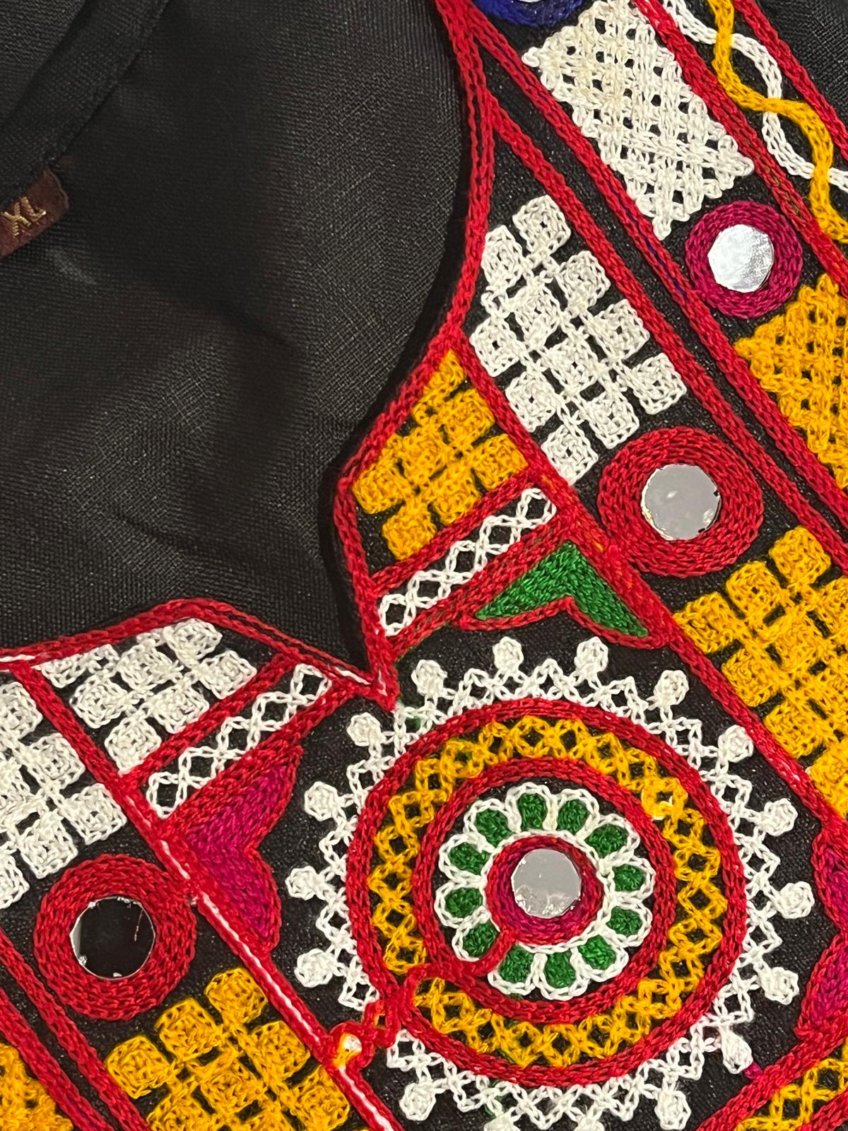 Kurti with Multicolour Threadwork