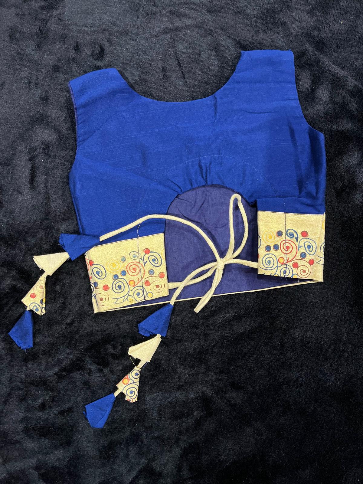 Skirt & Blouse for 4 Year Old - Blue