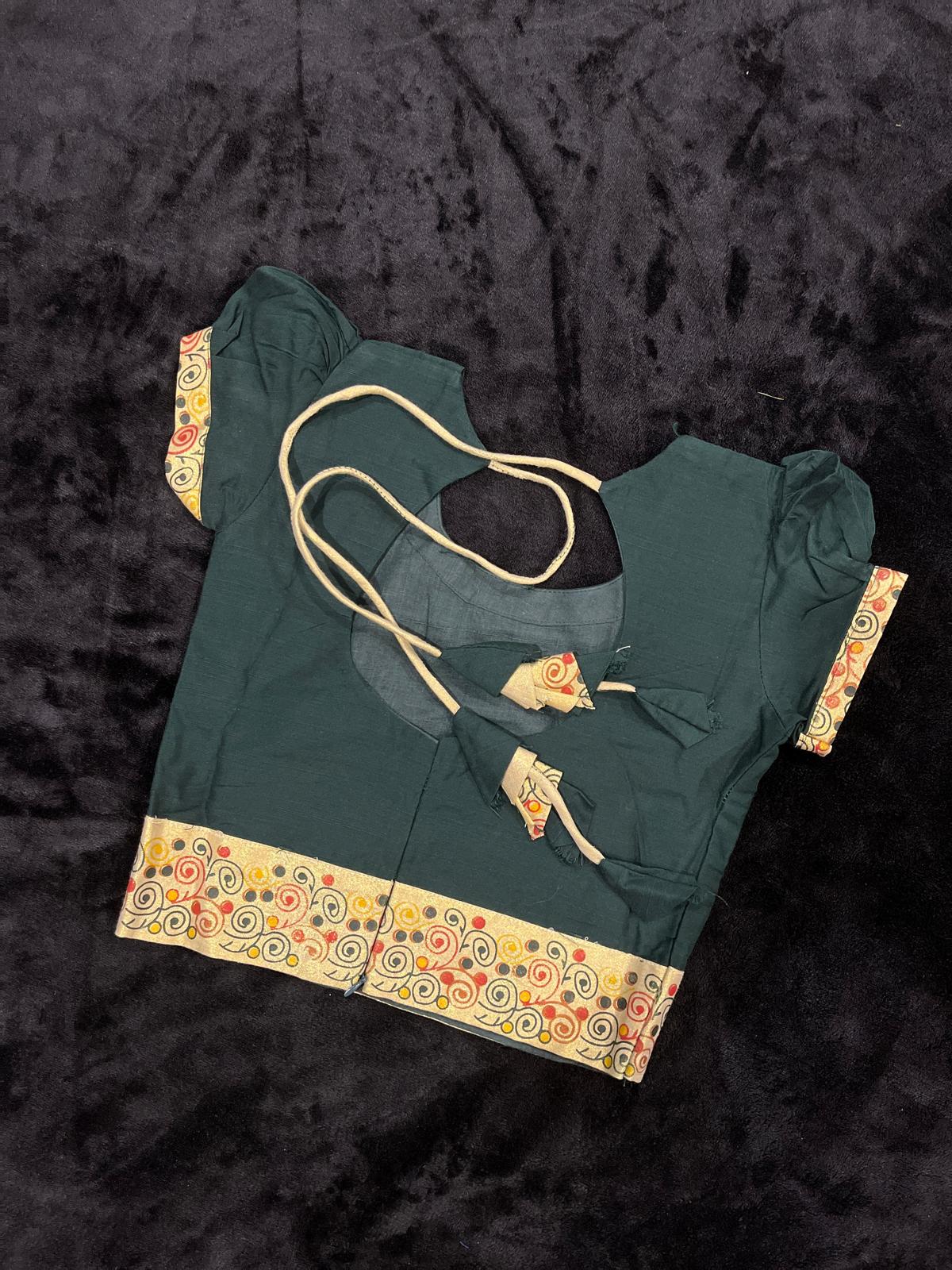 Skirt & Blouse for 8 Year Old - Green