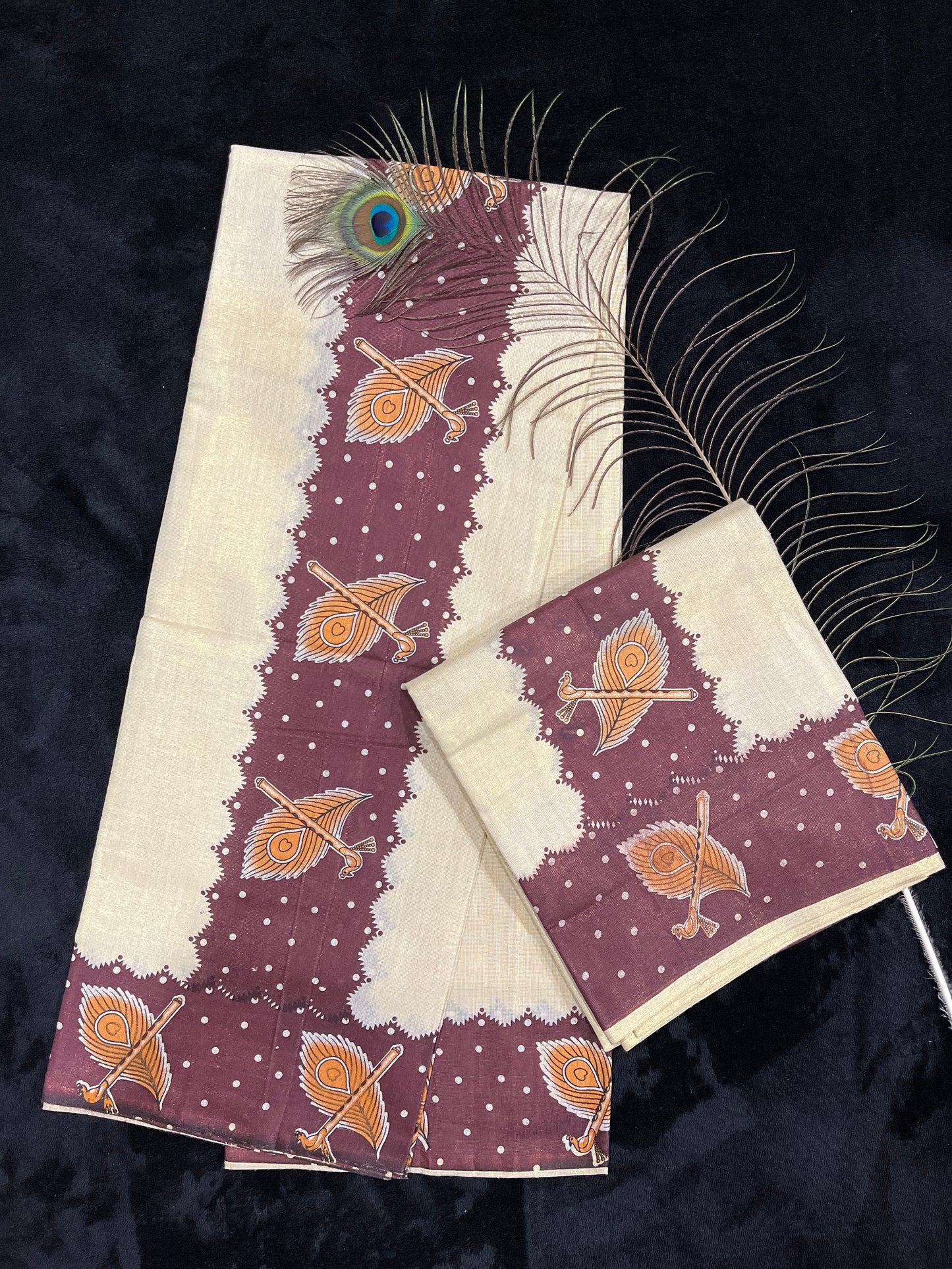 Set Mundu - Colour Border