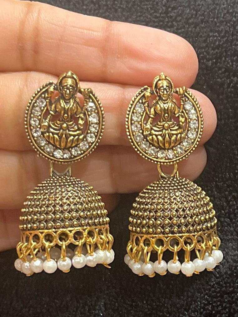 Earrings - Antique Gold Jimikki
