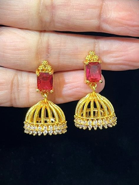 Red & White Stone Jimikki