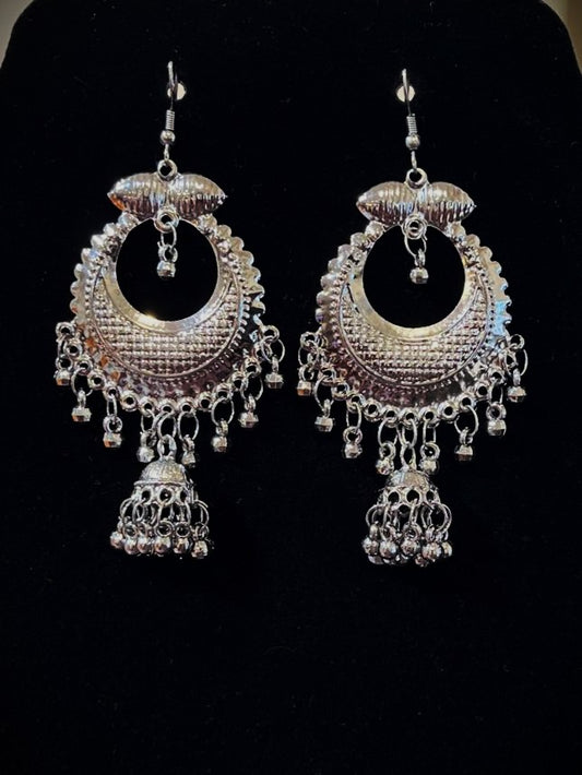 Earrings - Black Metal