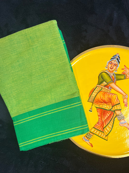 Dance Practice Saree - Green