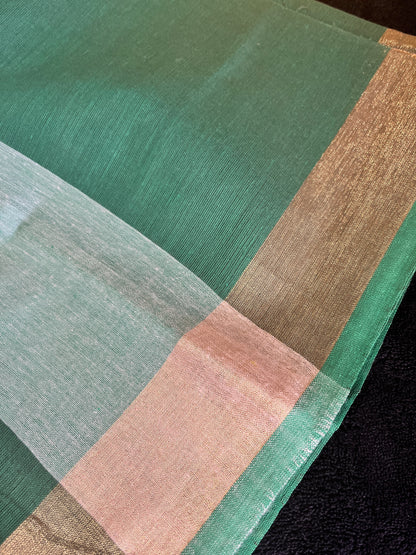 Dance Practice Saree - Green