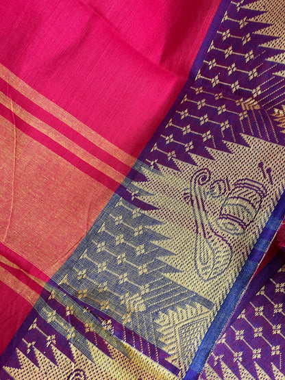Dance Practice Saree - Red