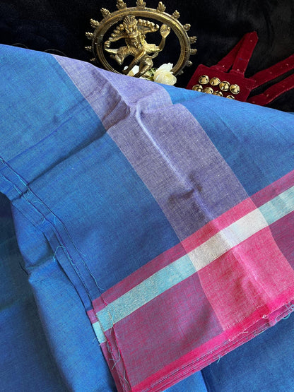 Dance Practice Saree - Blue