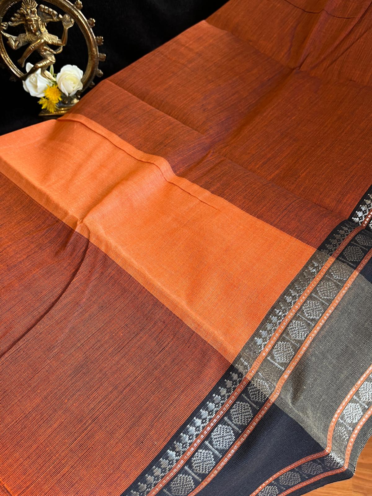 Dance Practice Saree - Brown