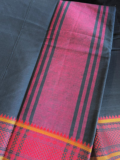 Dance Practice Saree - Black