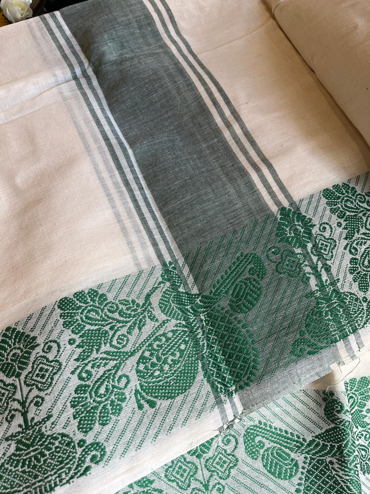 Dance Practice Saree - White