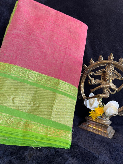 Dance Practice Saree - Coral