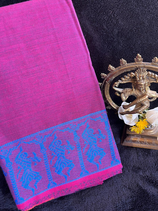 Dance Practice Saree - Purple