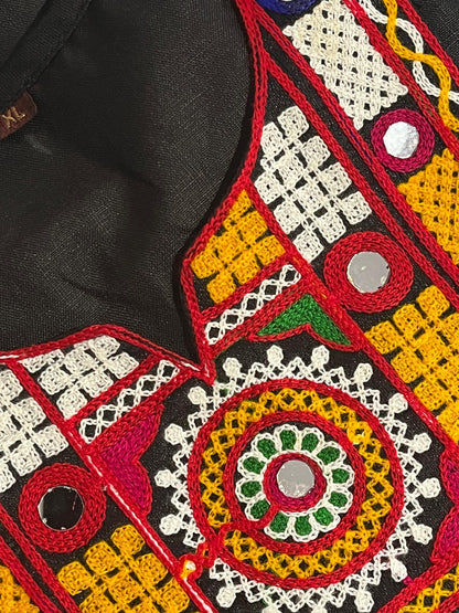 Kurti with Multicolour Threadwork