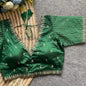 Silk Blouse with Goldthread Embroidery