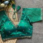 Silk Blouse with Goldthread Embroidery
