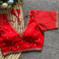 Silk Blouse with Goldthread Embroidery