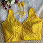 Banarasi Jacquard Blouse (Sleeves attached inside)