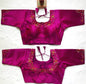 Silk Blouse with Multicolour Thread Embroidery