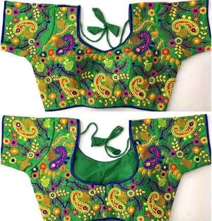 Keri (Paisley) Threadwork Silk Blouse