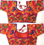 Keri (Paisley) Threadwork Silk Blouse