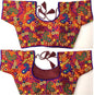 Keri (Paisley) Threadwork Silk Blouse