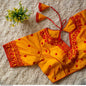 Heavy Threadwork Cottonsilk Blouse