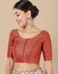 Silk Brocade Blouse
