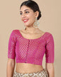 Silk Brocade Blouse