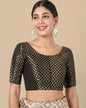 Silk Brocade Blouse