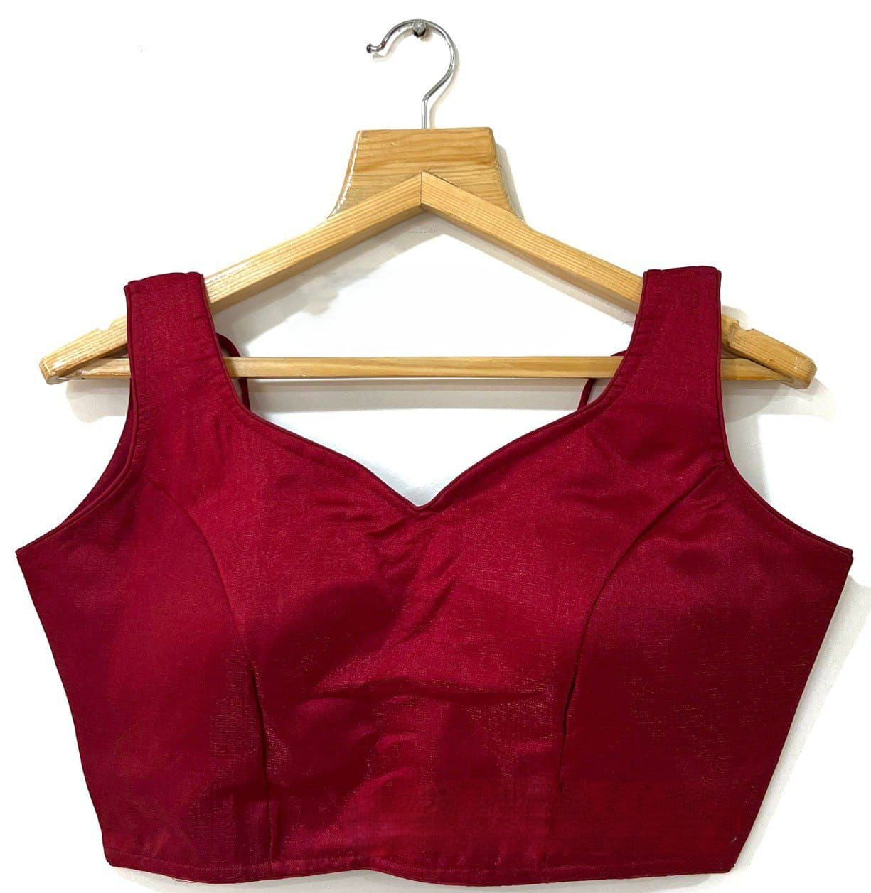 Plain Milan Silk Blouse (11 inch sleeves attached inside)