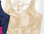 Plain Milan Silk Blouse (11 inch sleeves attached inside)