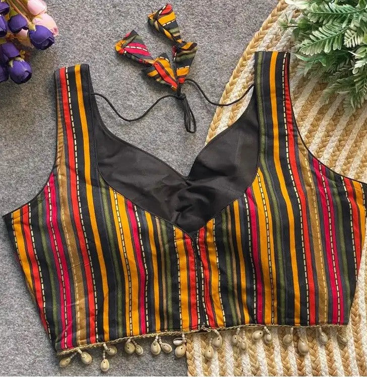 Rayon Cotton Blouse (11 inch sleeves attached inside)