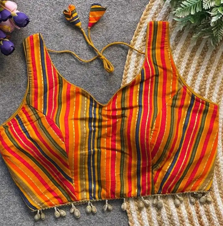 Rayon Cotton Blouse (11 inch sleeves attached inside)