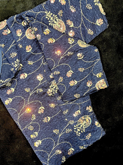 Embroidered Stretchable Blouses (XXL - Size 36-40)