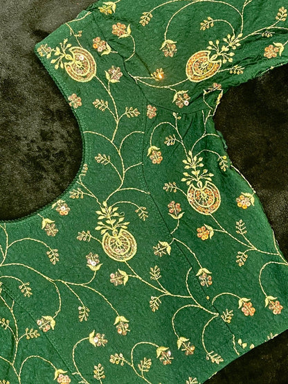 Embroidered Stretchable Blouses (XXL - Size 36-40)