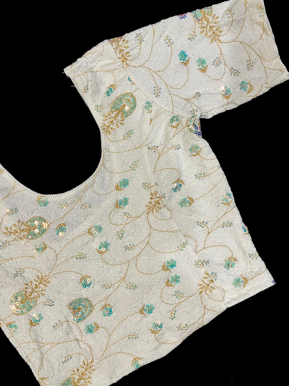 Embroidered Stretchable Blouses (XXL - Size 36-40)
