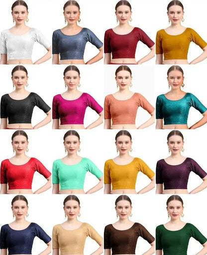 Stretchable Blouses (XL - Size 28-34)
